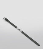 Marli New York white gold and saffiano leather UNII bracelet, UK version