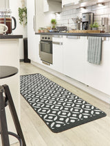 Next My Mat Charcoal Crescent Large Runner- Buy online at McGrocer