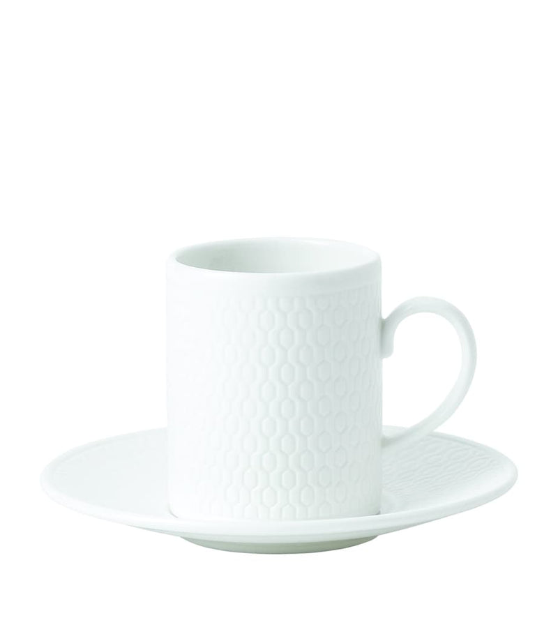 Wedgwood Gio espresso cup and saucer set (British brand)