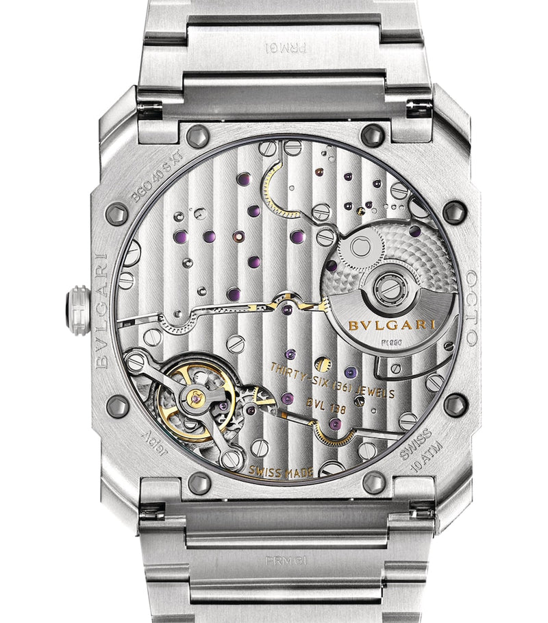 Bvlgari Octo Finissimo automatic watch 40mm stainless steel - British product