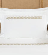 Harrods Frette Basket Weave Oxford Pillow Sham 50cm x 70cm- Buy online at McGrocer