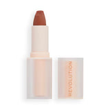 Superdrug Revolution Soft Satin Lipstick Chauffeur Nude Lips- Buy online at McGrocer