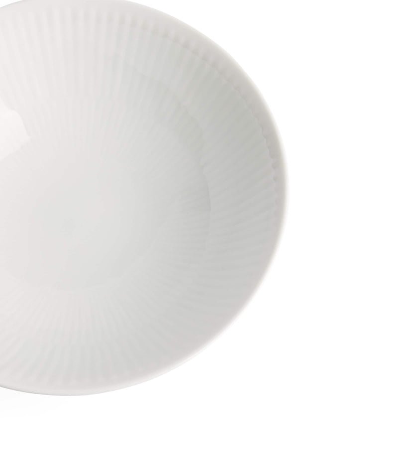 Royal Copenhagen white fluted bowls 15cm, imported from the UK