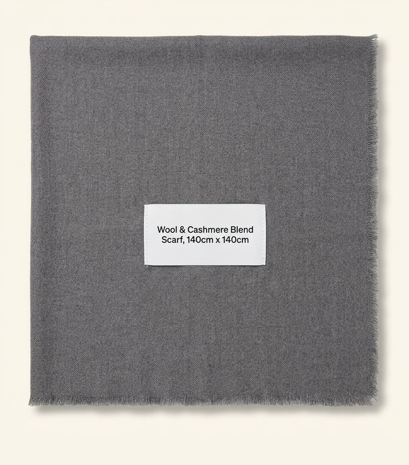 Burberry reversible check scarf wool-silk blend (British brand)