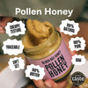 Black Bee honey with pollen spread 227g - British product