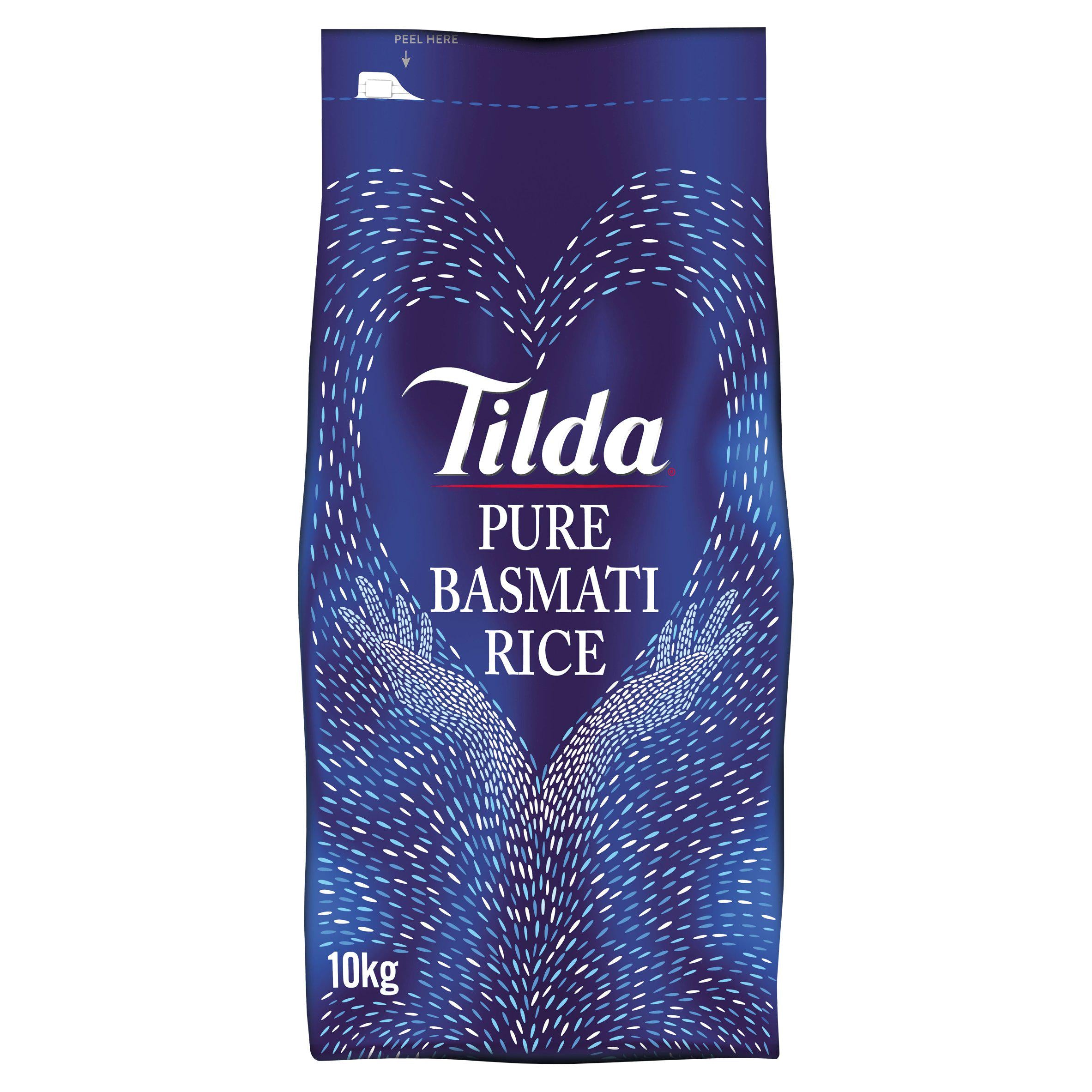 Tilda Pure Basmati Rice 10kg rice Sainsburys