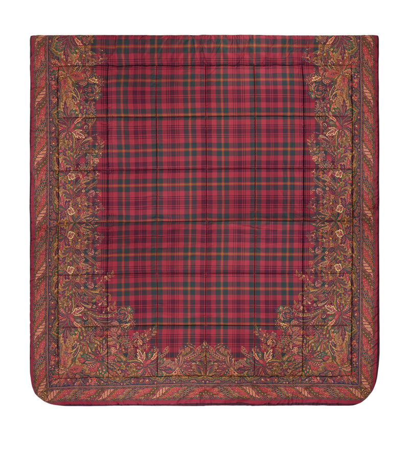 Etro cotton quilted Boyd duvet cover 270cm x 270cm - British product