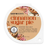 Superdrug Sassy Scents Cinnamon Sugar Pie Wax Melt 50g- Buy online at McGrocer