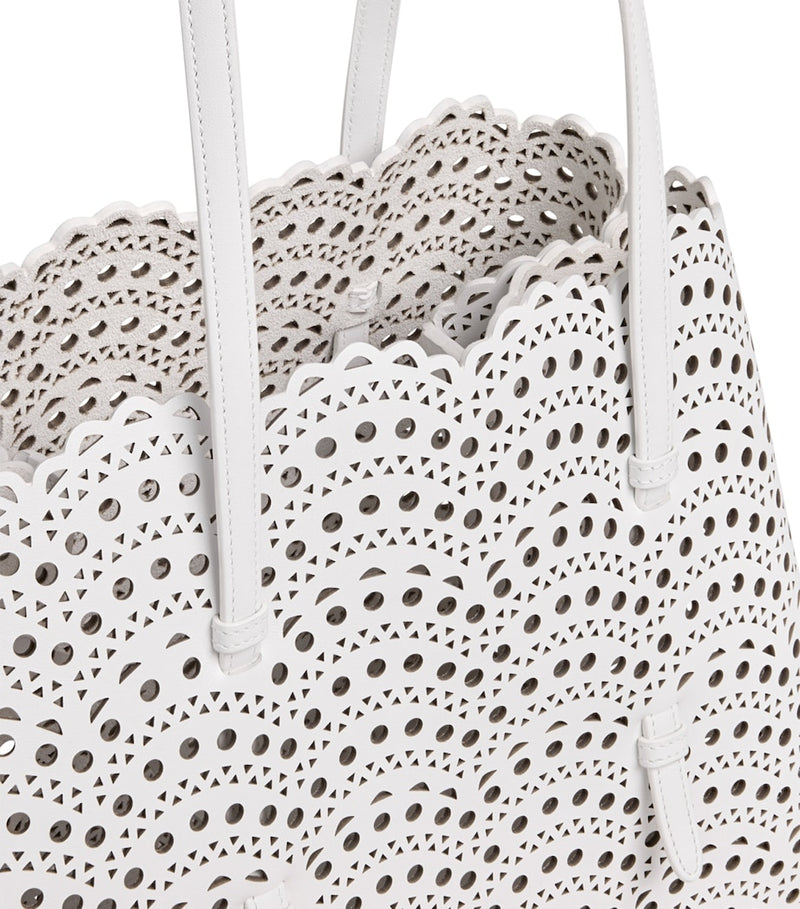 Alaïa Mina Vienne leather top handle bag, imported from the UK