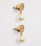 Valentino Garavani Crystal Ovalette Logo Earrings - British product