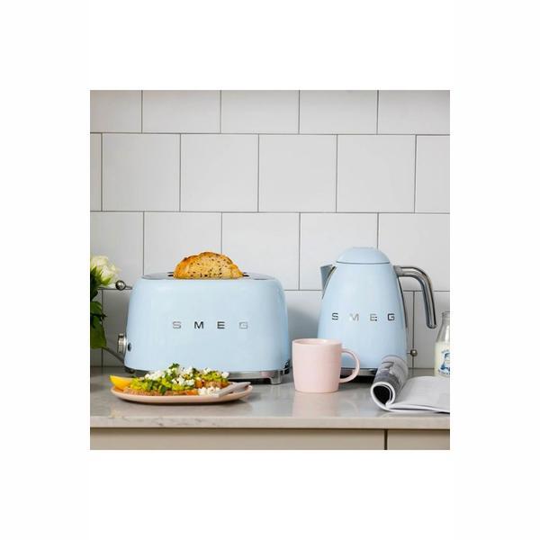 Smeg kettle and toaster set blue (British brand)