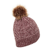 Mountain Warehouse Thinsulate beanie faux fur pom pom - British product