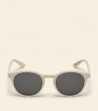 McQueen oval sunglasses with dark shades, UK version