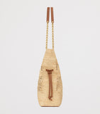 Saint Laurent raffia Jamie shopping bag 35cm - British product
