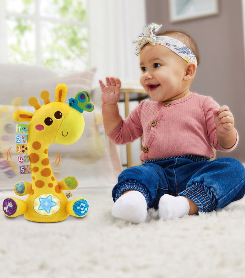 Leapfrog Dancing Colours Giraffe interactive toy, UK version