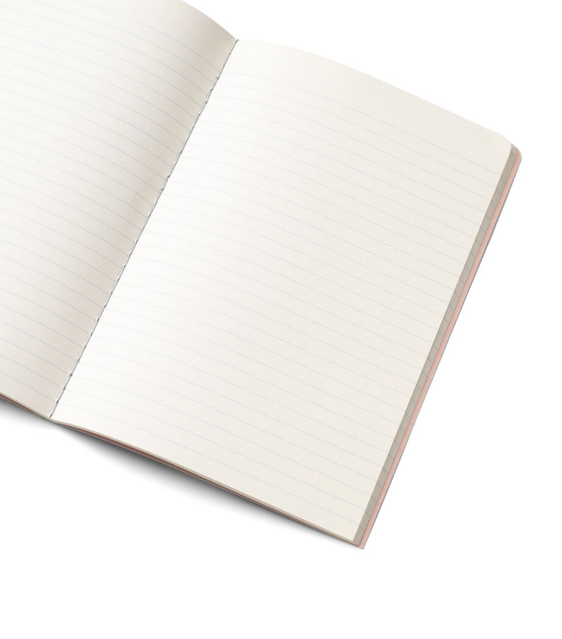 Papier Notes & Stripes notebook set with A5 and A6 sizes, imported from the UK