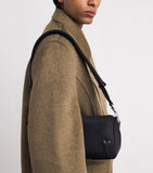 AMI Paris Canvas Marcel Messenger Bag H23cm W40cm D16cm, UK version