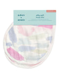 aden + anais pink Florentine burpy bibs 2 pack, imported from the UK