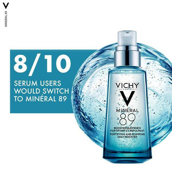 VICHY Minéral 89 Hyaluronic Acid Hydration Serum 50ml GOODS Superdrug