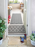 My Mat Silver Arbor diamond design large runner (British brand)