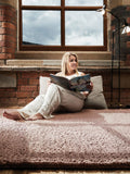 Rug Guru Nude Union wool rug, imported from the UK