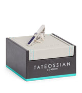 Harrods Tateossian Gears Enamel Tie Clip- Buy online at McGrocer