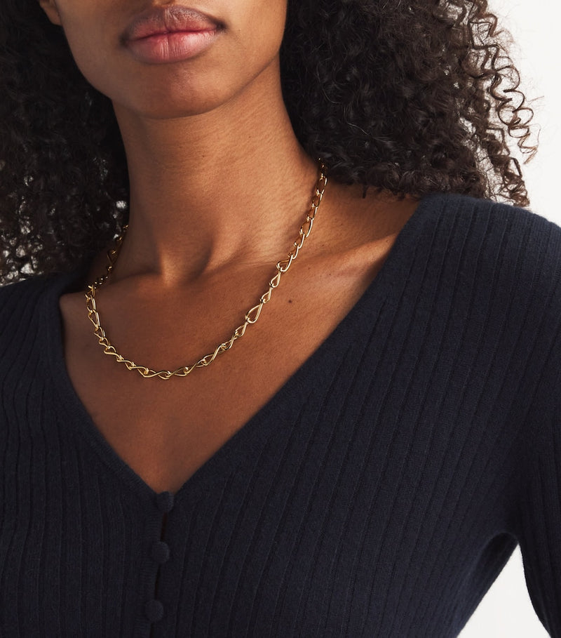 Astrid & Miyu infinity chain necklace, UK version
