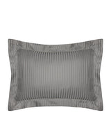 Harrods Striped Sateen Jacquard King Standard Pillowcase 50cm x 90cm- Buy online at McGrocer