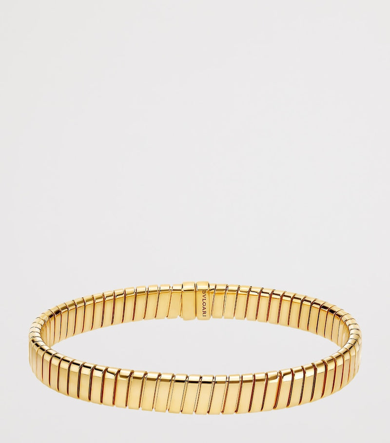Bvlgari yellow gold Tubogas bracelet, UK version