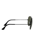 Ray-Ban Black Aviator Sunglasses Large (British brand)