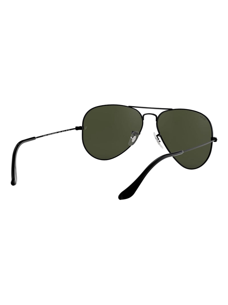 Ray-Ban Black Aviator Sunglasses Large (British brand)