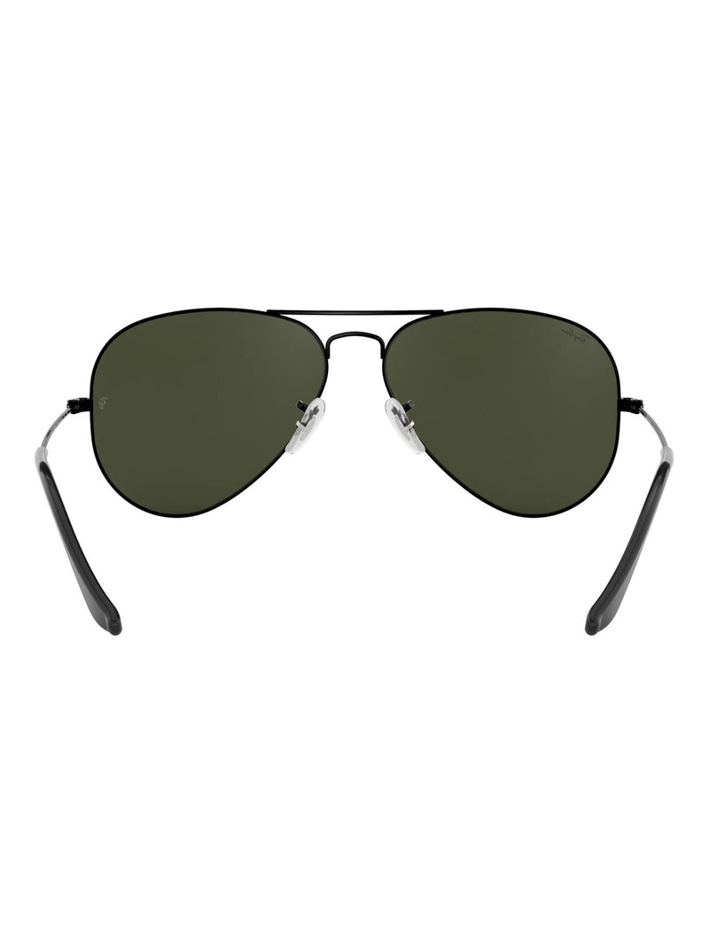 Ray-Ban Black Aviator Sunglasses Large (British brand)