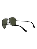 Ray-Ban Black Aviator Sunglasses Large (British brand)