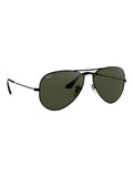 Ray-Ban Black Aviator Sunglasses Large (British brand)