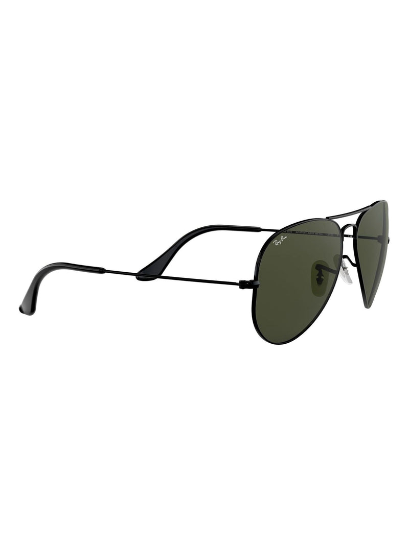 Ray-Ban Black Aviator Sunglasses Large (British brand)