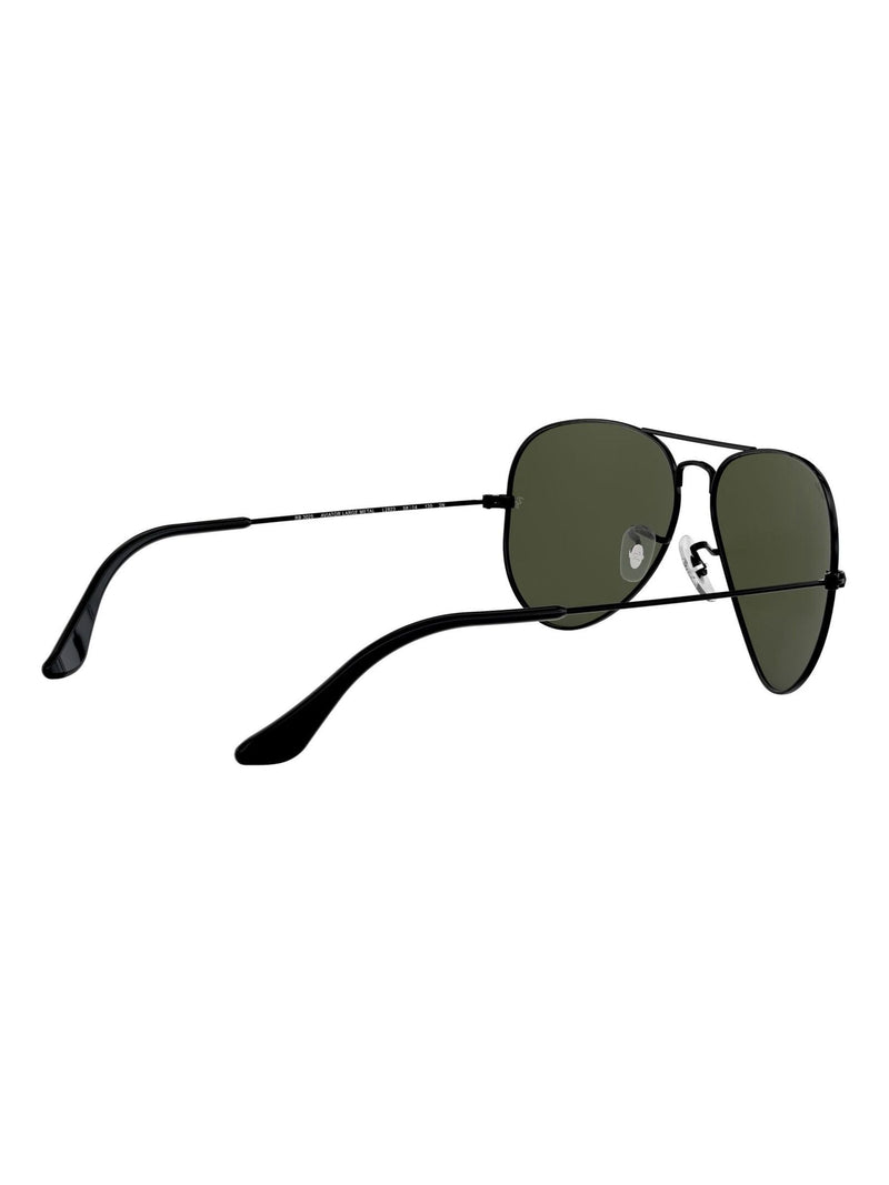 Ray-Ban Black Aviator Sunglasses Large (British brand)