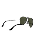 Ray-Ban Black Aviator Sunglasses Large (British brand)