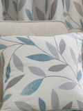Fusion blue cotton beechwood cushion, UK version