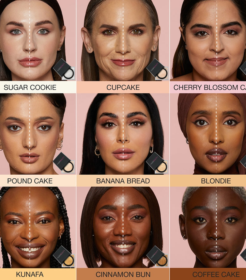 Huda Beauty Easy Bake loose powder, UK version