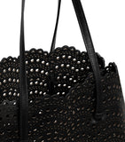 Alaïa Mina Vienne top handle bag in leather, imported from the UK