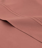 Yves Delorme Triomphe Santal Super King flat sheet (British brand)