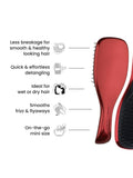 Tangle Teezer Devil Wears Prada detangler brush mini size, imported from the UK