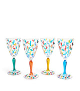 Harrods Les Ottomans Set of Crystal Wine Glasses- Buy online at McGrocer