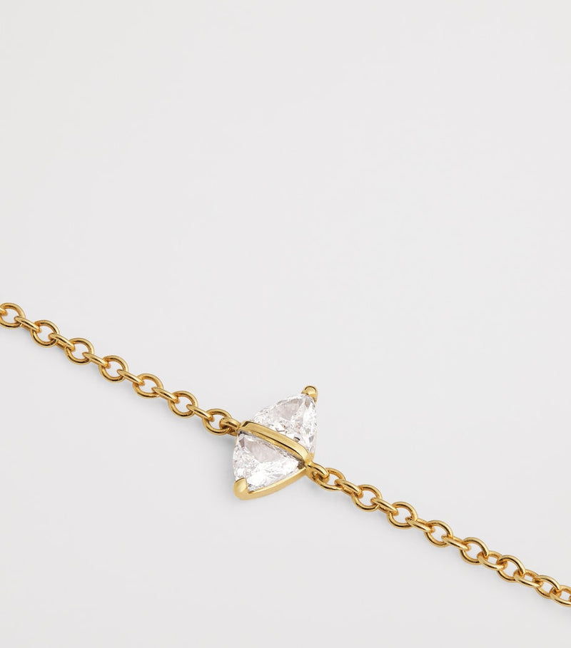 Emily P. Wheeler Tilly bracelet yellow gold and diamond, UK version