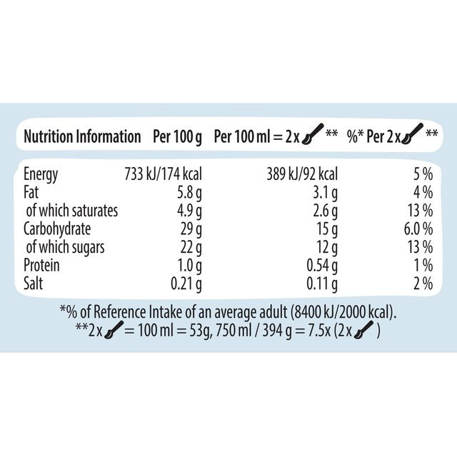 Swedish Glace Dairy Free Smooth Vanilla Vegan Ice Cream Tub 750ml GOODS M&S