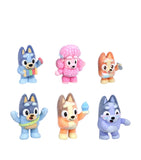 Bluey Fuzzies Deluxe figure set, imported from the UK