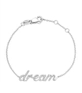 Harrods NOA mini White Gold and Diamond Dreams Bracelet- Buy online at McGrocer