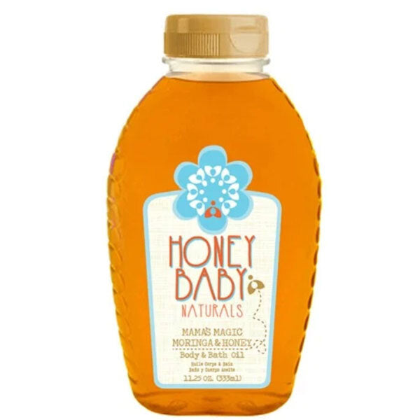 Honey Baby Naturals Mamas Magic Moringa and Honey Bath Oil, UK version