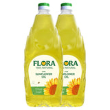 Flora sunflower oil 2 x 2L - British product