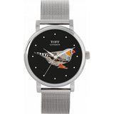 Superdrug Toff London Ladies Grey Finch Bird Watch - Black- Buy online at McGrocer
